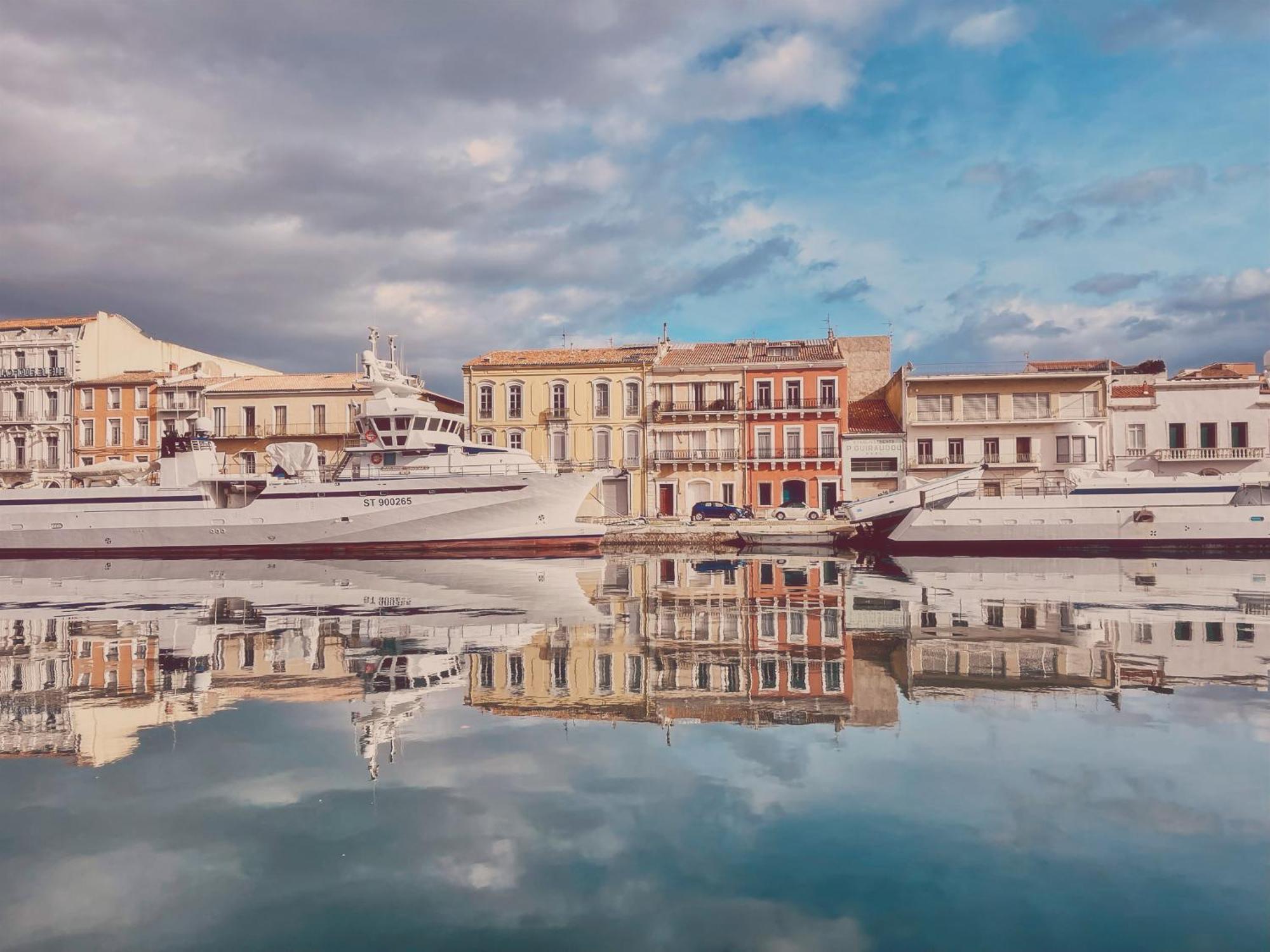 "Mario" Balcons Sur Le Canal Royal, Belle Vue, Climatise Sète Exterior foto