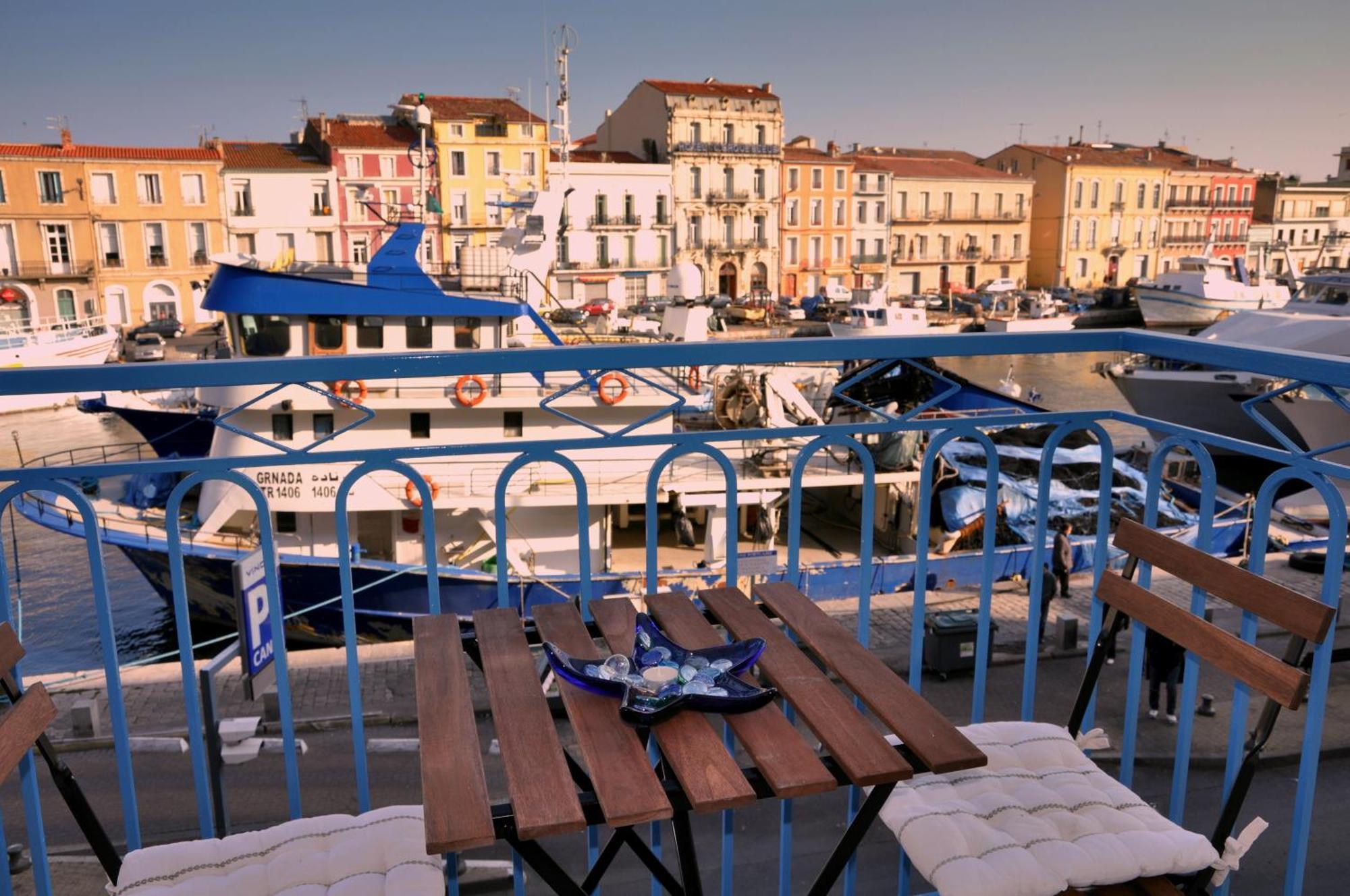 "Mario" Balcons Sur Le Canal Royal, Belle Vue, Climatise Sète Exterior foto